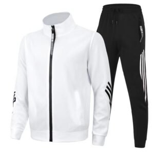 New Men's Fashion Personality Sports Suit