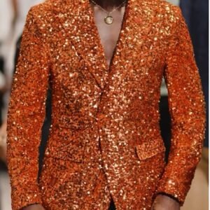 Men's Fashion Sequined Jacket