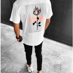 Men Fashion Loose Mid Length Top