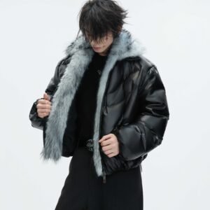 Mens Thickened Short Winter Jacket