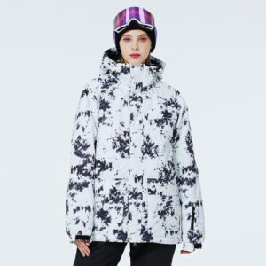 New Unisex Workwear-style Water-repellent Warm Thickened Ski Jacket