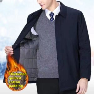 Men's Padded Thick High-end Cotton Coat
