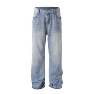 Vintage Fashion Denim Trousers For Men