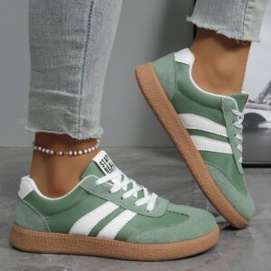 Fashionable Casual White Sneakers For Women